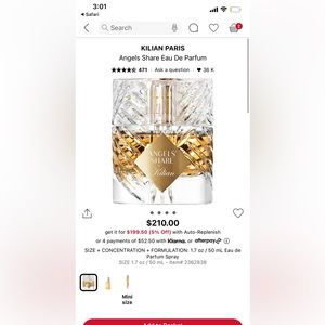 Angel Share by Kilian